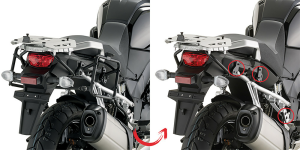 Kappa oldalsó csomagtartó-keret a SUZUKI DL 1000 V-STROM '14–'19 modellhez