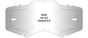 AirScreen Shot Iris 2.0/Assault 2.0 Gri lencse, 2, nordicamoto.ro