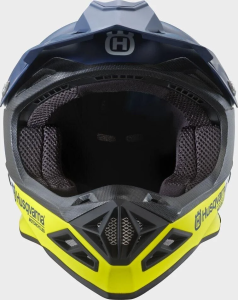 Husqvarna Railed kék/sárga gyermek sisak, L/52-es méret, 4, nordicamoto.ro