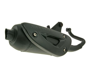 Naraku Traffic Full Exhaust System Black, 1, nordicamoto.ro