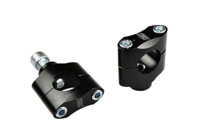 Standard Bar Mount Black, Silver, 2, nordicamoto.ro
