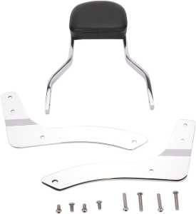 Square Sissy Bar Kit Chrome, 2, nordicamoto.ro