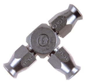 Brake Line Tee Silver