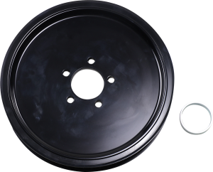 Rear Belt Pulley Black, 2, nordicamoto.ro