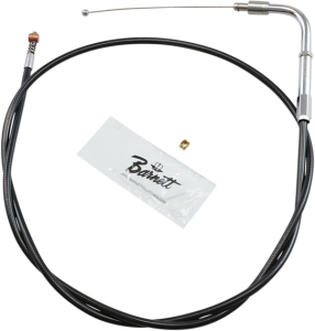 Black Vinyl Throttle/idle Cable Black +152 mm (6''), 1, nordicamoto.ro