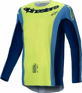 Tricou Alpinestars Techstar Melt Blue/Yellow