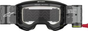 Alpinestars Vision 5 teljes arcot fedő sisak, Roll-Off rendszerrel, fekete, 4, nordicamoto.ro