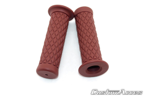 Rubber Handgrip Orange, 2, nordicamoto.ro
