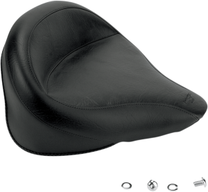 Wide Vintage Solo Seat Black