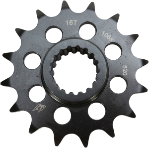 Lightweight Steel Sprocket Black, Zinc, 1, nordicamoto.ro