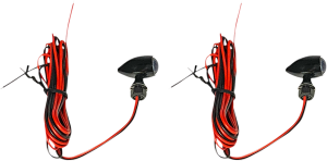 Micro Bullet Led Turn Signals Black, 2, nordicamoto.ro