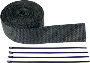 Fiberglass Exhaust Wrap Kit Black