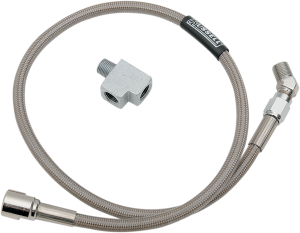 Oil Pressure Gauge Line Chrome