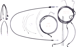 Karbonfibr Designer Handlebar Installation Kit Silver