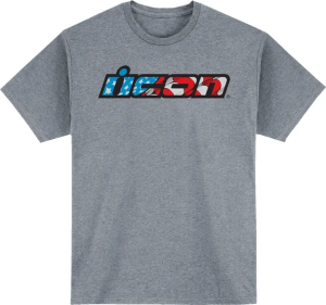 Tricou Icon Old Glory Gray