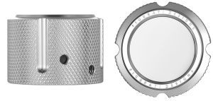 Front Axle Nut Cover Silver, 1, nordicamoto.ro