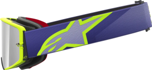 Alpinestars Supertech Vision Corp szemüveg, lila/sárga, EGY MÉRET, 3, nordicamoto.ro