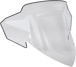 Polycarbonate Windshield Gray, 1, nordicamoto.ro