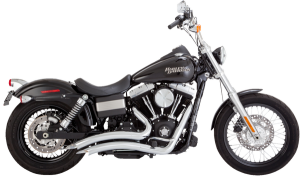 Big Radius Exhaust System Chrome, 3, nordicamoto.ro