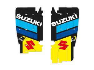 Replica Rad Louver Graphics Black, Blue, Yellow