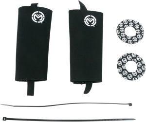MOOSE RACING Easy-on Fork Skins Black, 2, nordicamoto.ro