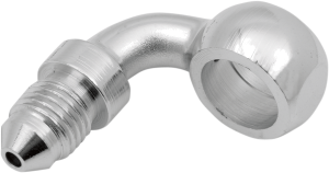 Chrome Steel Banjo Fitting Chrome, 1, nordicamoto.ro