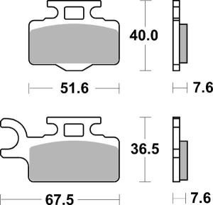 Rsi Brake Pads, 1, nordicamoto.ro