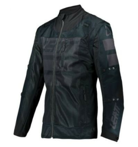 Geci ATV, Leatt Enduro Moto 4.5 X-FLOW kabát – fekete, nordicamoto.ro