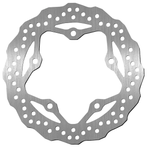 Brake Rotor Round Silver