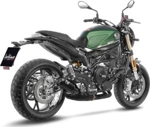 LeoVince LV-10 teljesen fekete, csúsztatható kipufogórendszer a Benelli Leoncino 800-hoz (2022–2024), 4, nordicamoto.ro