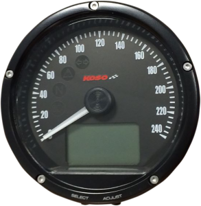 D75 Speedometer Black