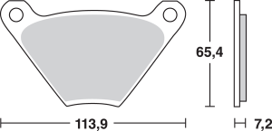 All Round Ceramic Brake Pads