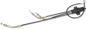Black Vinyl Throttle Cable Black