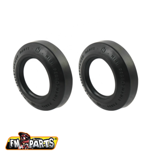 Fm-Parts első csapágyvédők KTM/HSQ 2015–2022-es modellekhez, fekete, nordicamoto.ro