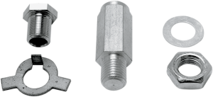 Dash Cover Mounting Screw And Stud Kit Silver