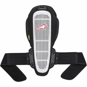 Alpinestars Nucleon KR-R hátvédő, fekete/fehér/fluoreszkáló sárga