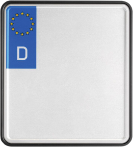 License Plate Frame Natural, 1, nordicamoto.ro