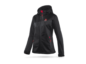 Women's Corpo Soft Shell Jacket Red, Black