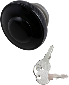 Screw-in Locking Gas Cap Black