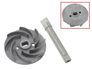 Tengely és rotor a Polaris Ranger Crew/XP (2013–2015), az RZR 900 (2011–2015) és az RZR 1000 (2014–2015) vízszivattyúihoz