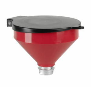Funnel With Lockabel Lid Red 