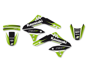 Dream 4 Graphics Kit Black, Green, White, 1, nordicamoto.ro