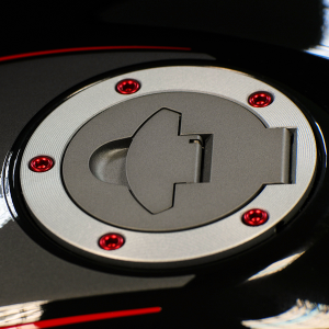 Fuel Cap Kit Red, 2, nordicamoto.ro