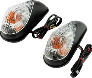 Mini Wing Marker Lights Black