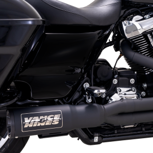Hi Output Exhaust System Black, Matte Black 