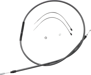 High-efficiency Polished Karbonfibr Clutch Cable Silver