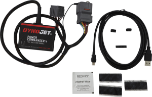 Power Commander V – fekete, piros