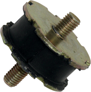 Rubber Engine Mount Black, 1, nordicamoto.ro