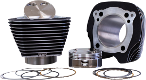Big Bore Cylinder & Piston Kit Black, 1, nordicamoto.ro