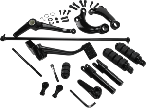 Forward Control Kit Black Standard, 2, nordicamoto.ro